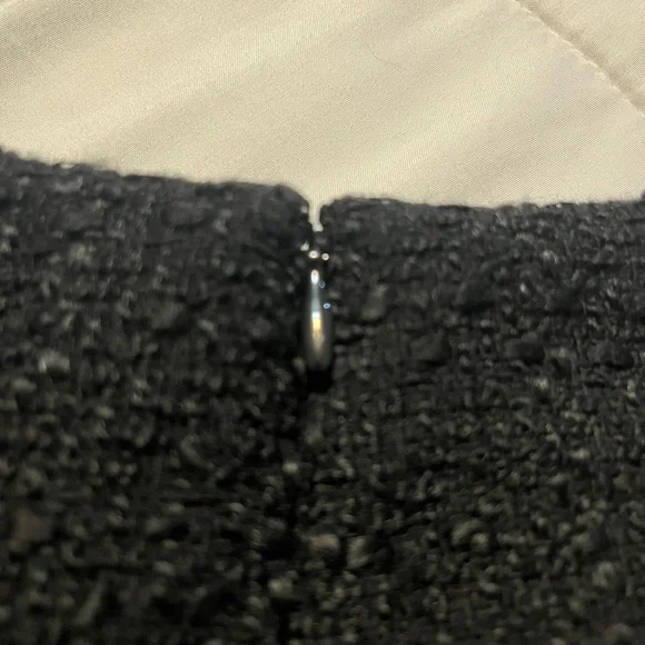 H&M Black Blouse with Silver Shoulder Buttons - Picture 5 of 10